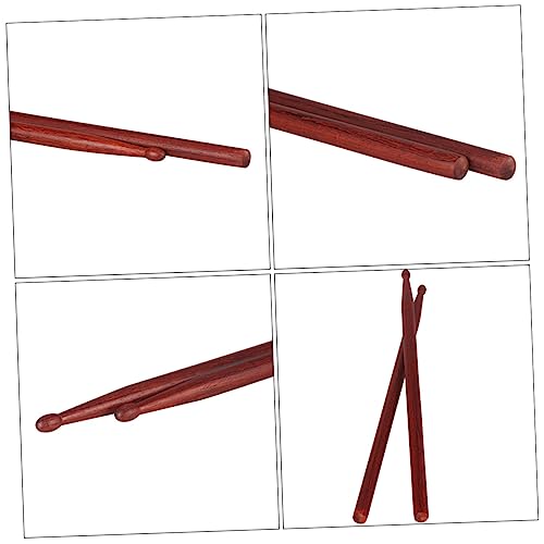 Baquetas prácticas para percusión 1 par Brown 41 cm miniatura 7