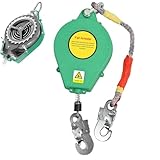 ✅ 【Garantía de seguridad】 ① Conector de acero aleado de alta resistencia para una gran capacidad de carga. ② Cuerda ignífuga, resistente a temperaturas de hasta 200 °C. ③ El cable de acero engrosado evita la rotación para un funcionamiento más suave. ④ La almohadilla de cuero anticolisión amortigua eficazmente los impactos, protegiendo a los usuarios y al equipo.