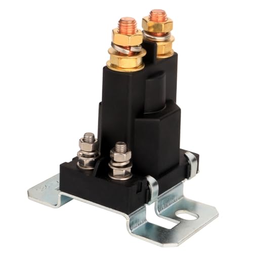 Gebildet Aislador de Batería de Relé de Alta Corriente de 4 pines 12V CC 500A Contactor SPST para Vehículo Interruptor de Encendido/Apagado de Control de Doble Aislador