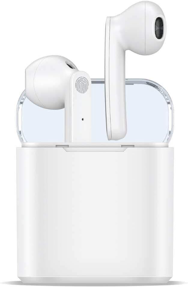 Hello 1 TWS 5.0 Wireless Bluetooth Headset with Charging Bay, Display Charge, Multi-Point Connections, Voice Control, Listen To Music, You Can Touch, Waterproof And Sweat Bluetooth Headset