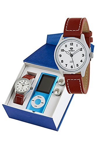 Jungen Analog Quarz Smart Watch Armbanduhr mit Leder Armband B21179/2