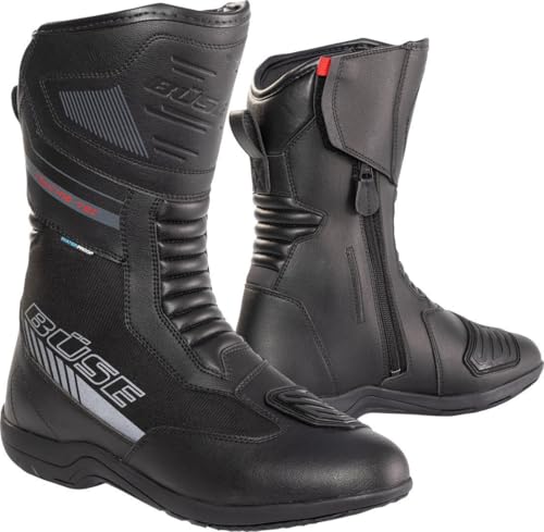 Bottes de moto imperméables Büse B140 schwarz taille 47