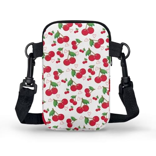 Zip Small Crossbody Bag for Women, Cartoon Cats Puppy Small Crossbody Phone Purse Wallet Bag Shoulder Fanny Pack2