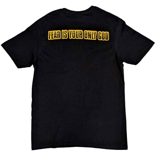 Image of Rage Against The Machine T Shirt Fear is Our Only God Official Mens Black XL