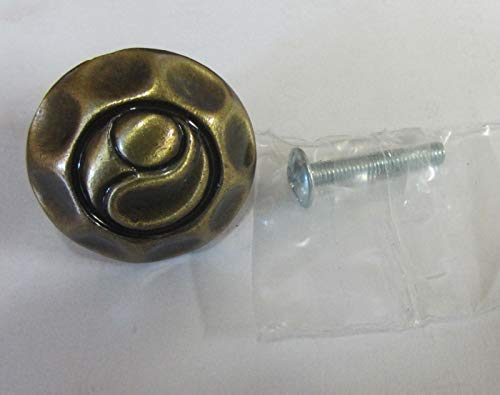 Perilla Picaporte X Muebles Armarios Cajones Tamaño Ø 31mm en Zama Latón Bronceada