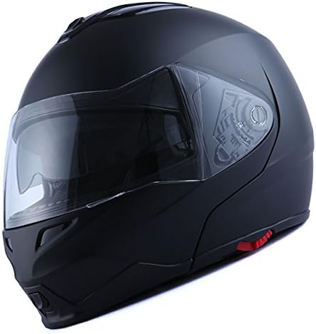 Miniatura 4 de 1Storm - Casco modular de motocicleta con doble visera, protección de toda la cara contra rayos solares