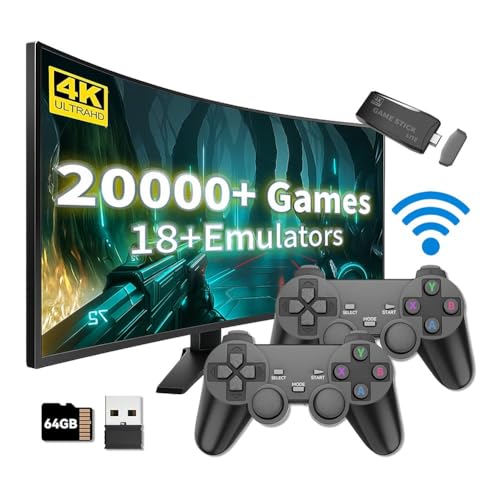 Retro Gaming Console Pro - 4K HDMI Plug & Play