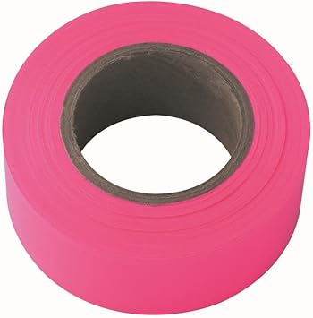IRWIN Tools Strait-Line Flagging Tape, 150-foot, Glo-Pink 65603