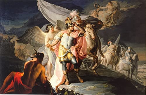 Cuadro de Aníbal de Goya SERENDIPITP de 60x90cm para decorar paredes de dormitorios