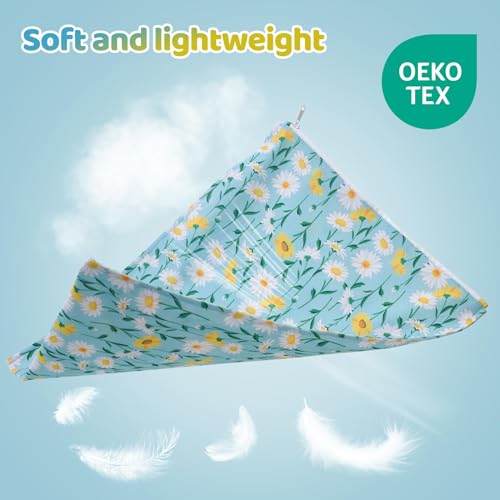 eaxin 2PCS Waterproof Wet Bags for Baby Cloth Diaper,Reusable Travel Bags,Pump Parts,Beach,Pool,Gym Bag for Swimsuits&Wet Cloth Leak-proof Lightweight-Sunflower - Thumbnail 6