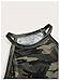 WDIRARA Women's Camo Print Halter Neck Bodycon Dress Sleeveless Long Cami Dresses Green Small