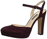Nine West Women's Platform Pump, Dark Red