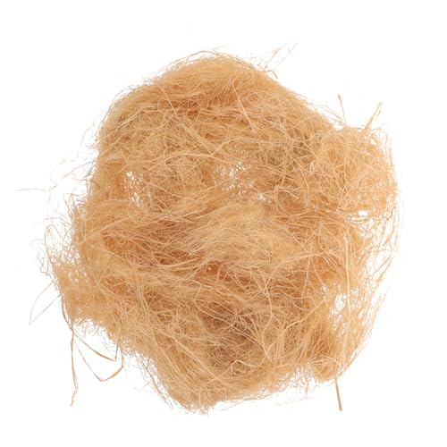 BESTonZON DIY Nesting Material Small Nest Grass Filler for Birds Natural Decoration Grass