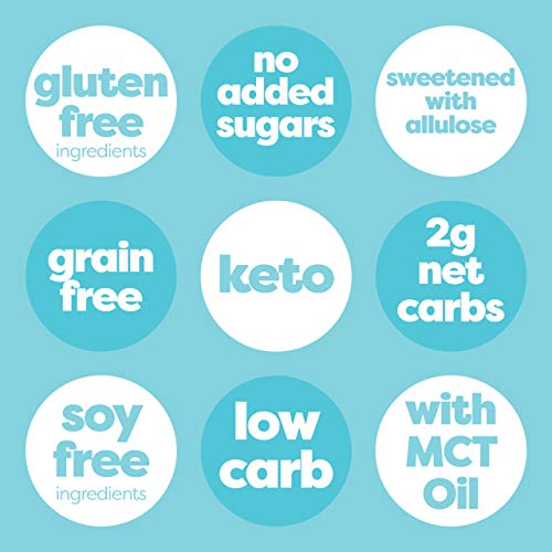 Kiss My Keto Cookies Chocolate Chip – 2G Net Low Carb Cookies, Almost Sugar Free Cookies <1G – Keto Friendly Low Calorie Cookies – Gluten Free Cookies With Mct Oils, No Added Sugar Healthy Cookies 3Pk #TOP4