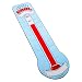 BigMouth Inc Goal Setting Thermometer Chart – Reusable Dry Erase Goal Chart with Adjustable Goal Tracking Red Ribbon, Tri-Folds for Easy Storage – 48” x 11” with Hanging Grommet Holes