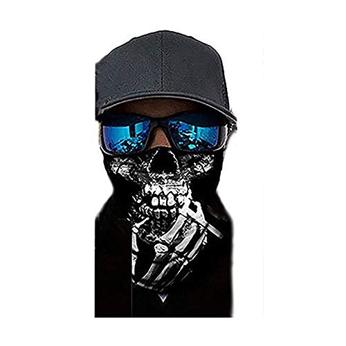 Capa de Bandana VPK para Máscara de Rosto e Gola Balaclava para Motociclismo, Pesca, Ciclismo, Sol e