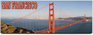 Golden Gate Bridge Panoramic Fridge Magnet San Francisco Souvenir California