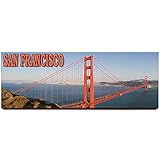 Golden Gate Bridge Panoramic Fridge Magnet San Francisco Souvenir California