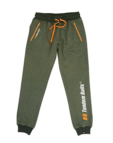 Tandem Baits Herren Hose | Angelbekleidung Angeln | Freizeithose für Herren Anglerhose | Sporthose Jogginghose Sportbekleidung Fische Angeln Outdoor Camping Sport XXL