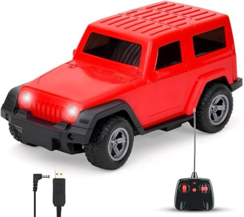 Image of Gaddi 2 Thar Rechargeable Remote Control Car with Song | User-Friendly Rc Toy for Kids |Assorted| Power Source: Lithium Battery in Car (Included) | Musical Car Toy Colour As Per Available in Stock