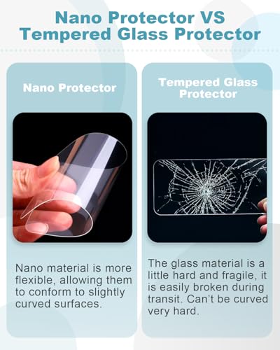 Image of CDEFG 6Pcs for 2026 Hyundai Palisade Screen Protector | for 2026 Hyundai Palisade Accessories Dual 12.3-Inch Touchscreen & AC Display Nano Screen Covers HD Clear