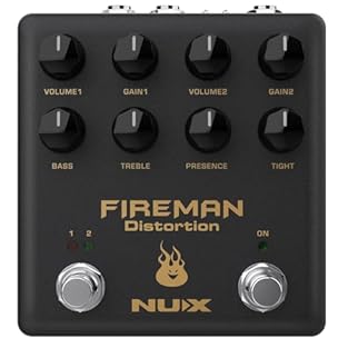 Dual independent Gain & Volume controls Switchable internal voltage multiplier (9-18V) Remote switch input jack Powered by external 9Vdc power supply (not included) Compatible power adaptor 173.290UK