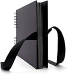 Tosnail 2 Pack 80 Pages Scrapbook Album, 12 x 8 Inches Photo Album Memory Book, Total 160 Pages - Black