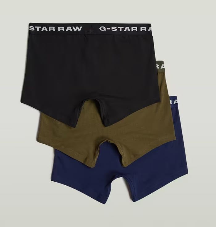 G-STAR Men's Pack of 3 Multi Boxer Shorts4