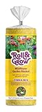 Roll & Grow Wildflower Garden Blanket, Zinnia Mix, 1' x 10', 10 sq ft