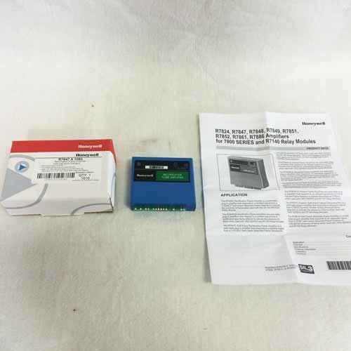 R7847A1082 Honeywell Flame Amplifier, Rectification., FFRT: 2,3sec.R7847 A 1082