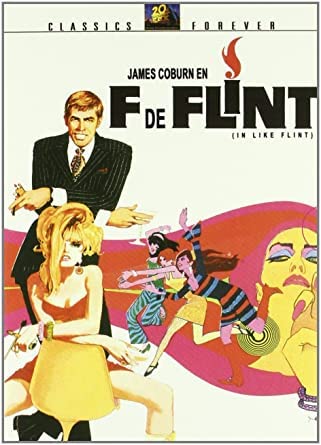 Cine en casa con F de Flint / In Like Flint una comedia retro en DVD