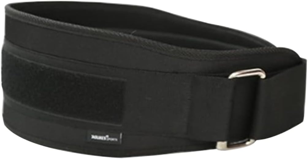 TOYANDONA Weightlifting Belt Black for Men Women Waist Trainer with Back Support Heavy Duty Waist Trimmer for Squats Deadlifts and Strength Training