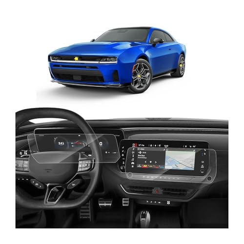 Écran d'instrument Dodge Charger 2026 film de protection haut de gamme finition ultra-transparente