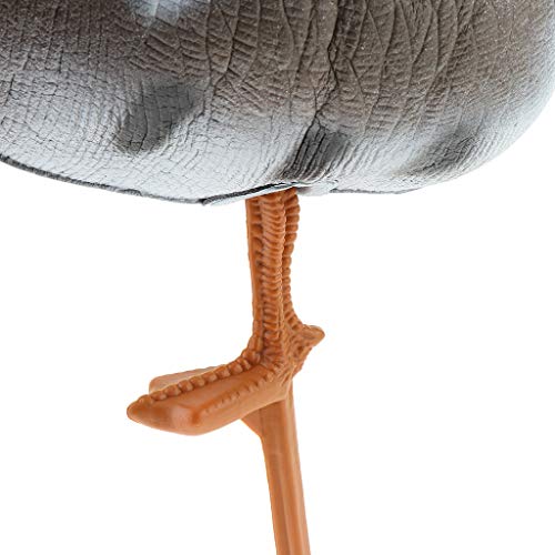 YIJU 2Pcs Simulação Espuma Goose Hunting Decoy Decoys Decoys Decoys Sentries