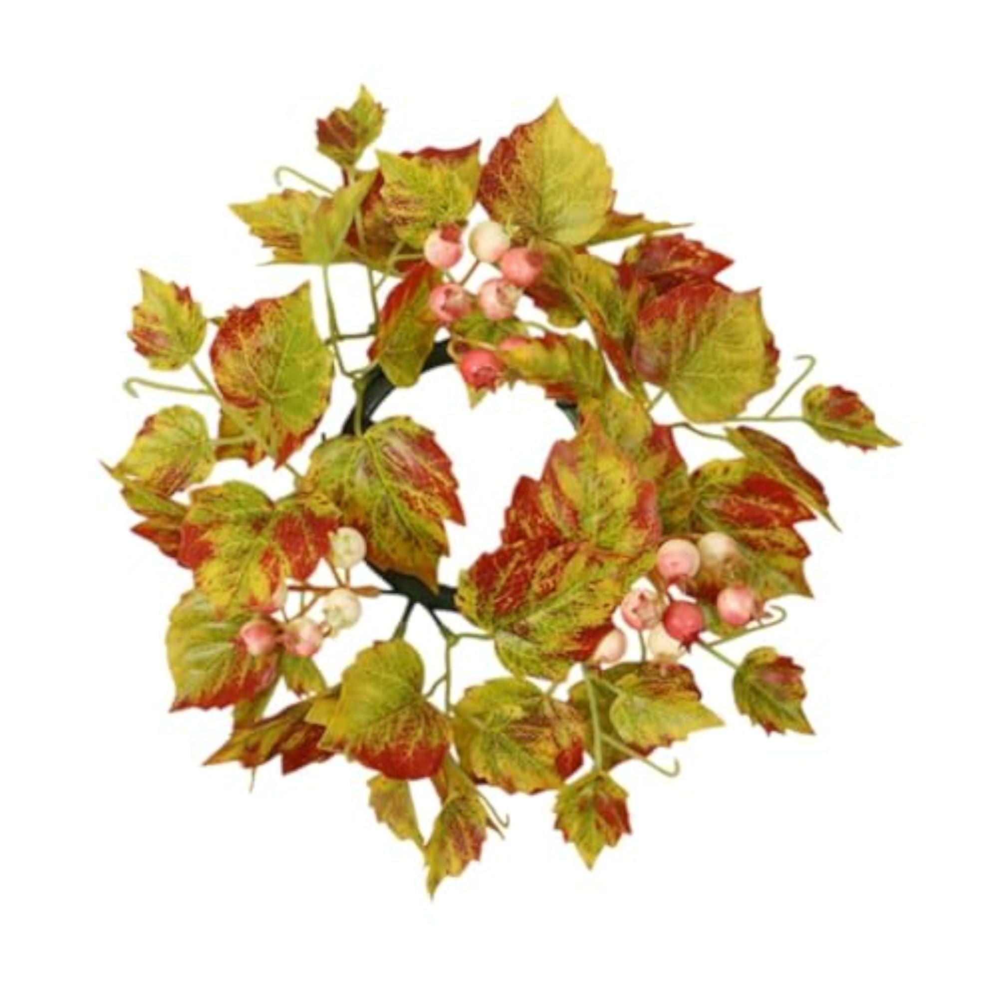 Pillar Candle Ring Wreath for Home Decor