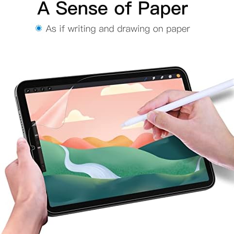 JETech Paper Matte Screen Protector Compatible with iPad mini 6 (8.3 Inch, 2021 Model), Anti-Glare Matte PET Paper Film for Drawing, Writing, Note-Taking
