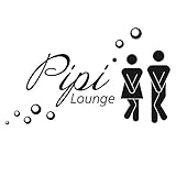 Schöner Aufkleber zur Kennzeichnung Ihrer Toilette