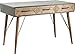 Produktbild Kare Design Schreibtisch X Factory, 3 Schubladen, Industrial Style, Home Office Tisch, Bürotisch, Arbeitstisch,braun/grau, 120x60cm