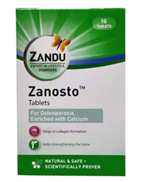 ZHANDU ZANOSTO TABLET 10 X10 (100 TABLETS) Helpful In Osteoporosis, 100% Herbal, 100 Tablets (B0D11BYD1V) Amazon Price History, Amazon Price Tracker