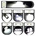 Zigeiya 42 PCS Car Interior LED Light Combination Set, T10 31 mm 36 mm 41 mm Reading Light License Plate Light, Super Bright Lighting Bulb, Universal for Most Cars (White)