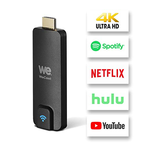 We Dongle Cast Clé HDMI Mini Récepteur WiFi Display sans Fil avec Partage Vidéo FHD de Projecteurs Téléphones Cellulaires Soutien pour Tablet PC Airplay TV Miracast Dongle
