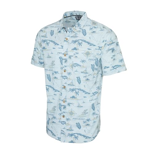 PELAGIC Knockdown Button Up
