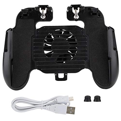 Bicaquu Effet de Refroidissement Parfait Ventilateur de Refroidissement de téléphone Portable de Dissipation de Chaleur de Haute qualité, Manette de Jeu de téléphone Portable avec Manette de Jeu de