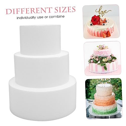 Moule à gâteau en mousse compact COLLBATH : ensemble réutilisable de trois tailles indispensables