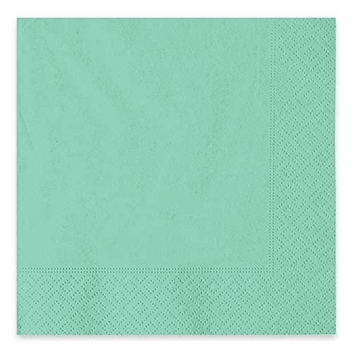 Tovaglioli in carta, 33 x 33 cm, 50 pezzi, colori assortiti in 25 x 25