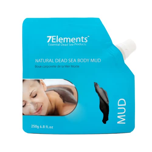 7Elements Body Mud Mask-Clay Mask For Body Treatment-Body Mask For Skincare-Blackhead Remover Mask For Body Care-Clay Mask For Body Acne Care-Organic Mud Masks For Body