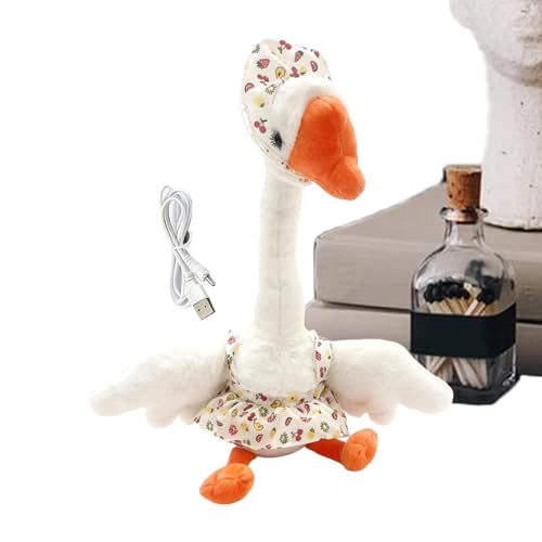 Stuffed Animals - 13.4inch Singing Rechargeable Recording Talking Dancing Doll | Plush Stuffed Animals - for Kids Children Girls