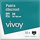 Vivoy Pants Discreet Plus M schwarz - 36 Pants im Monatspaket (4 x 9 Stück) - bei starker Blasenschwäche und Inkontinenz