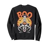 Photo Gallery costume procione spettrale su boo raccoon halloween felpa Photo Gallery costume procione spettrale su boo raccoon halloween felpa