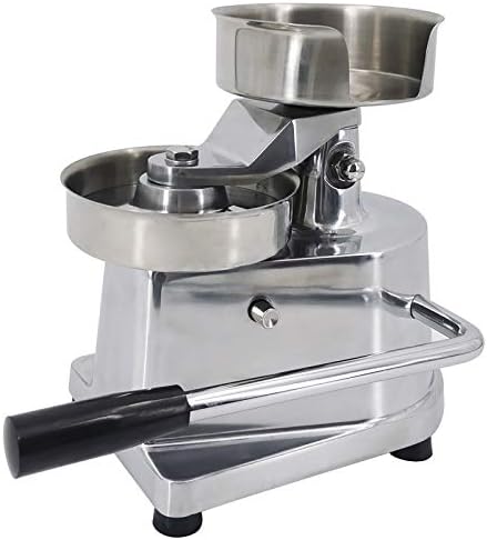 T-CAT Commercial Hamburger Patty Press Maker Stainless Steel Grill Burger Press Tool with 500 Greaseproof Papers, 5inch Burger